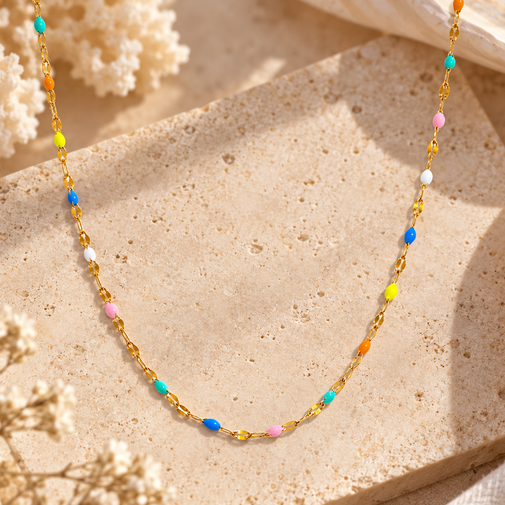 Tidal Light Prism Necklace
