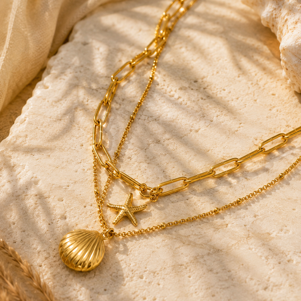 Tides of Gold Necklace