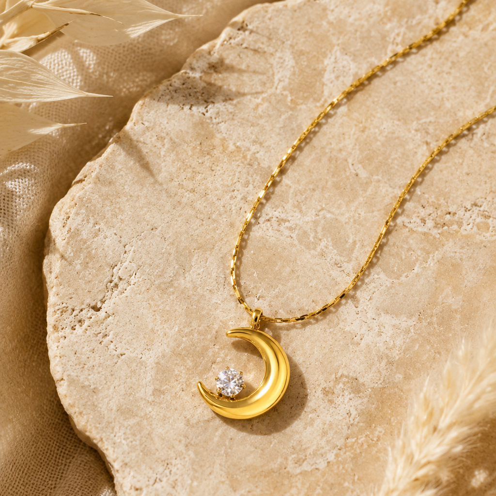 Crescent Moon Necklace