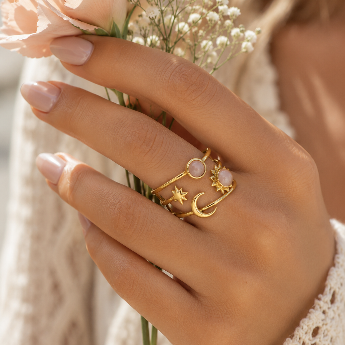 Celestial Bloom Ring