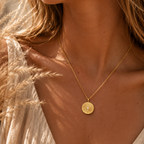 Golden Sunburst Necklace
