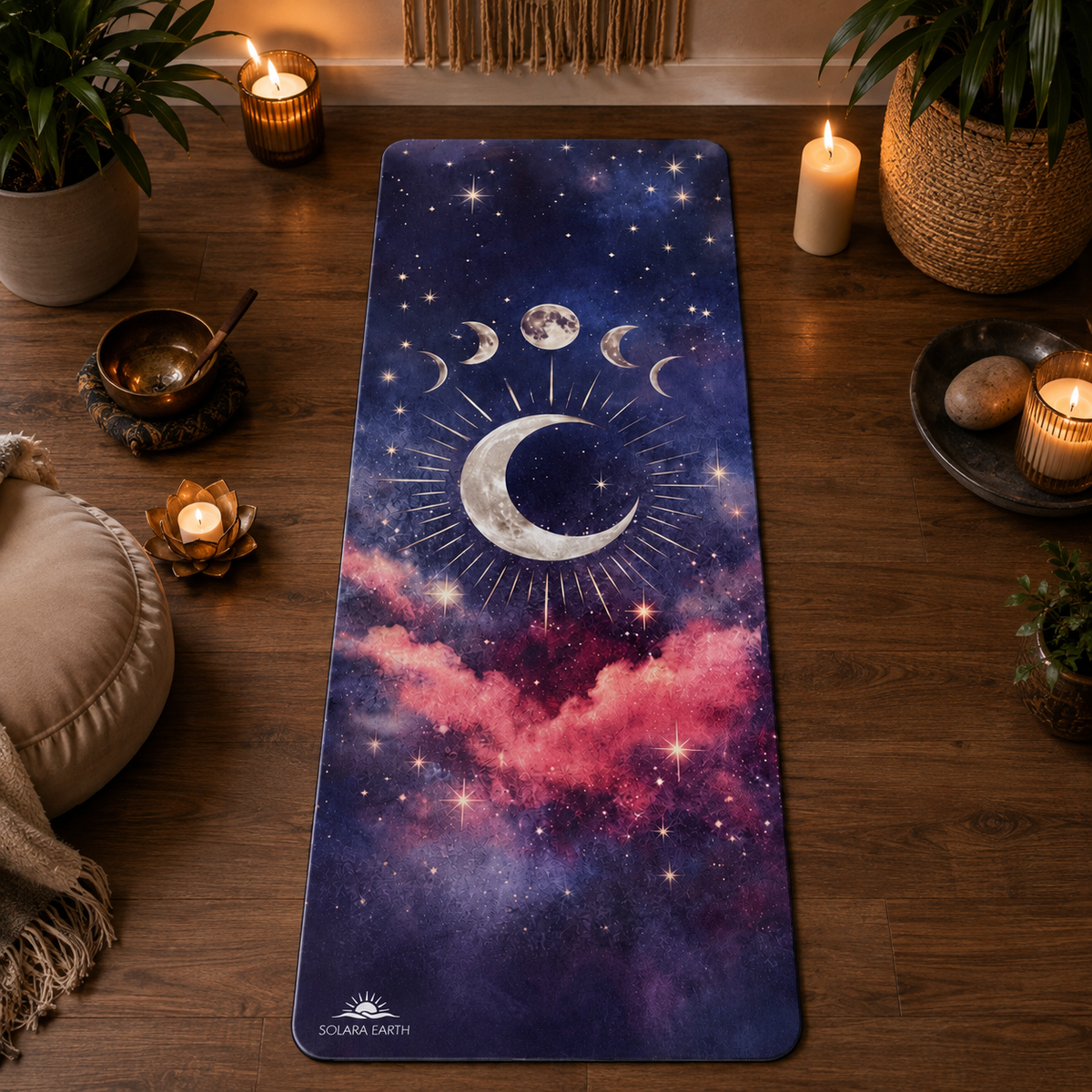 Solara Lunar Awakening Celestial Yoga Mat