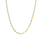 Tidal Light Aqua Necklace