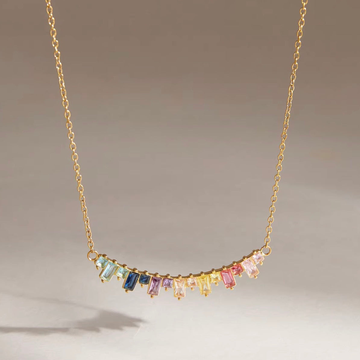 Crystal Rainbow Necklace