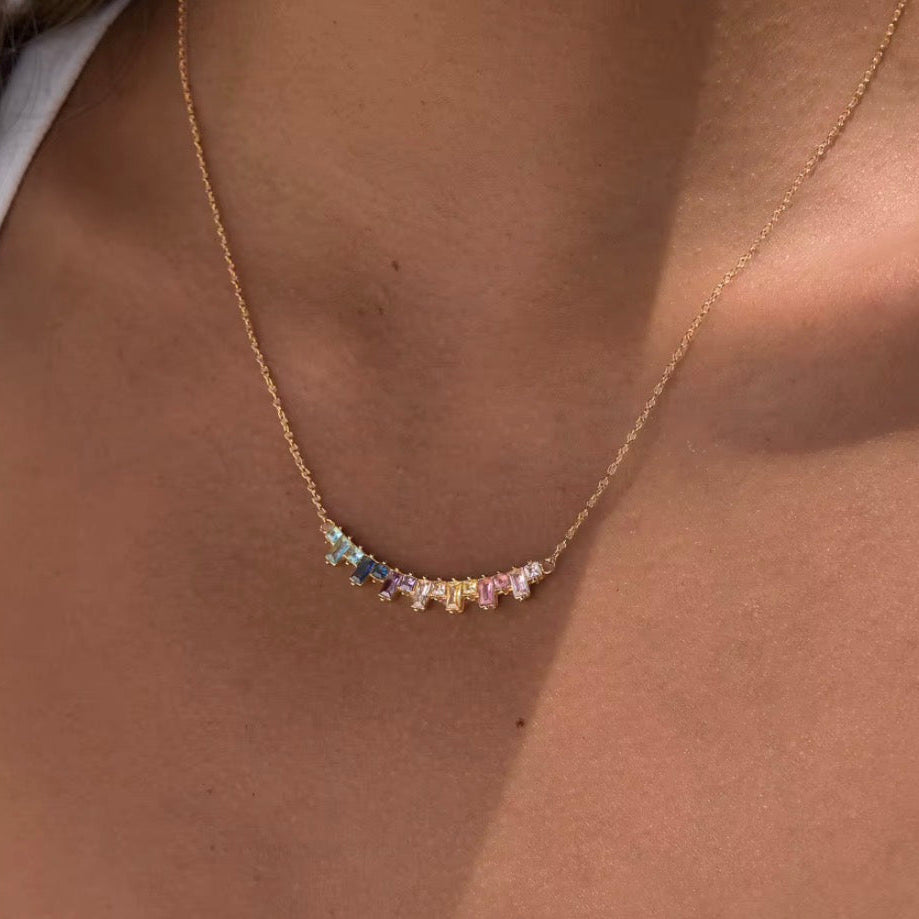 Crystal Rainbow Necklace