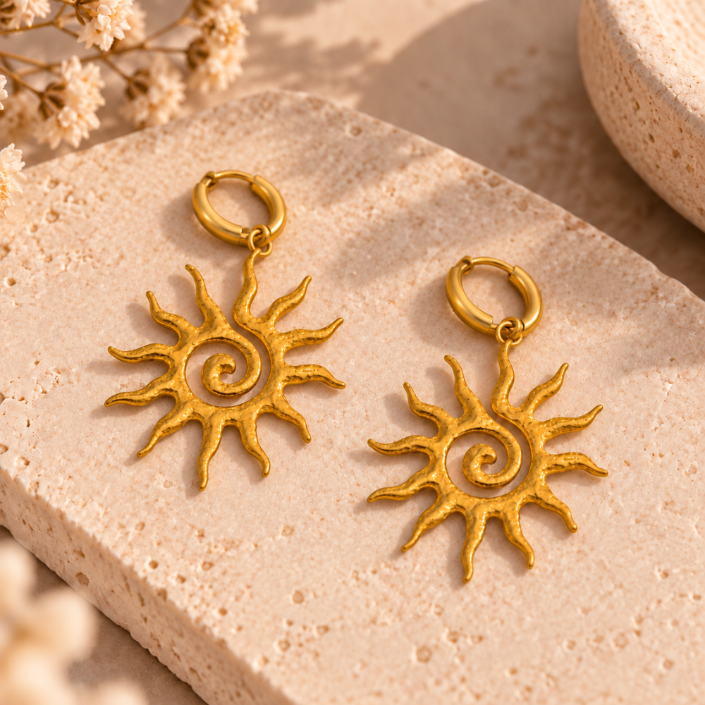 Gold Sunkiss Earrings