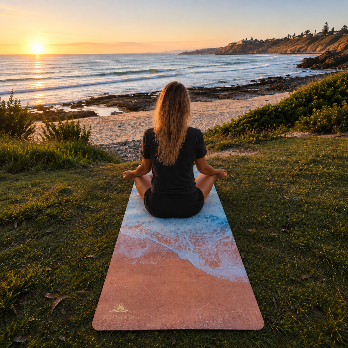 Tidal Serenity Yoga Mat